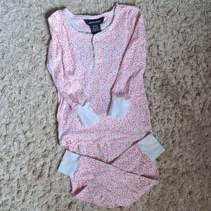 BabyGap two piece floral pajama set